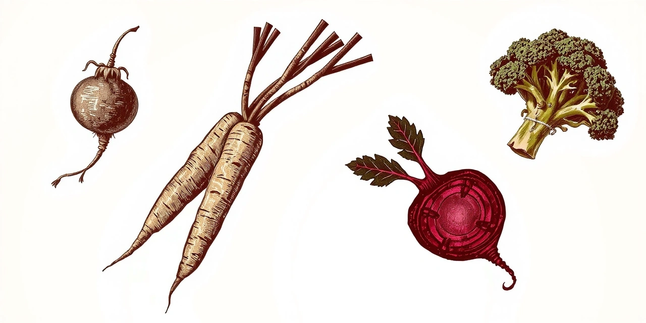 Gemüse-Illustration