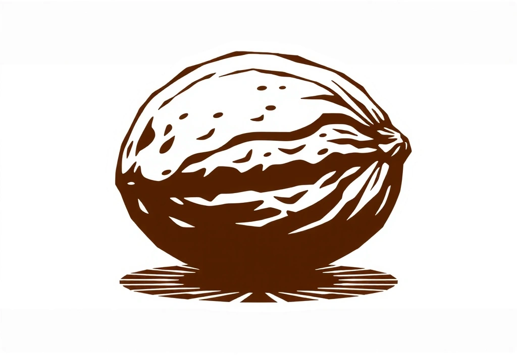 Walnuss Illustration